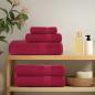Preview: Saunatücher FROGN 10 Stk. Bordeaux 80x200 cm 360 g/m²