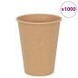 Preview: ARDEBO.de - Pappbecher 1000 Stk. 12oz 300ml Braun
