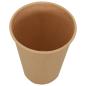 Preview: Pappbecher 1000 Stk. 12oz 300ml Braun