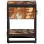Preview: Nachttisch Mehrfarbig 35x34x45 cm Altholz Massiv