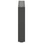 Preview: Couchtischbeine U-Form 2 Stk. Anthrazit 40x(30-31) cm Stahl