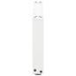 Preview: Couchtischbeine U-Form 2 Stk. Weiß 60x(30-31) cm Stahl