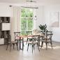 Preview: Konsolentischbeine U-Form 2 Stk. Anthrazit 38x(72-73) cm Stahl