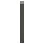 Preview: Bartischbeine U-Form 2 Stk. Anthrazit 60x(90-91) cm Stahl