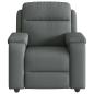 Preview: Massagesessel Dunkelgrau Stoff