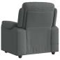 Preview: Massagesessel Dunkelgrau Stoff