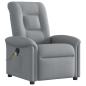 Preview: Massagesessel Hellgrau Stoff