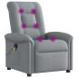 Preview: Massagesessel Hellgrau Stoff