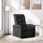 Preview: ARDEBO.de - Relaxsessel Schwarz Stoff
