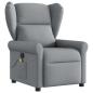 Preview: Massagesessel Hellgrau Stoff