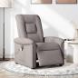 Preview: Massagesessel Elektrisch Taupe Stoff