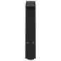 Preview: Couchtischbeine A-Form 2 Stk. Schwarz 50x(30-31) cm Stahl