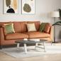 Preview: Couchtischbeine A-Form 2 Stk. Weiß 60x(30-31) cm Stahl
