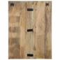 Preview: Nachttisch 60x32x80 cm Raues Mango-Massivholz