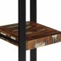 Preview: Wandregal Mehrfarbig 35x35x100 cm Altholz Massivholz