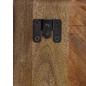 Preview: Nachttisch Mehrfarbig 50x27x50 cm Altholz Massiv