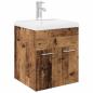 Preview: Waschbeckenunterschrank mit Einbaubecken und Wasserhahn