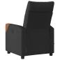 Preview: Massagesessel Schwarz Stoff