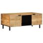 Preview: ARDEBO.de - Couchtisch Braun 100x54x40 cm Massivholz Mango