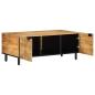 Preview: Couchtisch Braun 100x54x40 cm Massivholz Mango