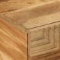 Preview: Couchtisch Braun 100x54x40 cm Massivholz Mango