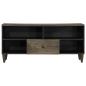 Preview: TV-Schrank 100x33x46 cm Massivholz Mango