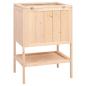 Preview: Hamsterkäfig 55 x 40 x 80 cm Massivholz Tanne