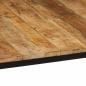 Preview: Esstisch 140x70x75 cm Raues Massivholz Mango