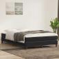 Preview: Boxspringbett ohne Matratze Schwarz 160x210 cm Samt