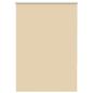 Preview: ARDEBO.de - Verdunkelungsrollo Beige 115x130 cm Stoffbreite 110,7 cm