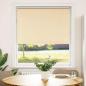 Preview: Verdunkelungsrollo Beige 115x130 cm Stoffbreite 110,7 cm