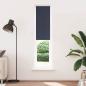 Preview: Verdunkelungsrollo Marineblau 45x210cm Stoffbreite 40,7 cm