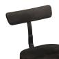 Preview: Barhocker 2 Stk. Schwarz 49x43x79 cm Mango Massivholz