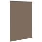 Preview: Verdunkelungsrollo Kaffeebraun 160x210 cm Stoffbreite 156,6 cm
