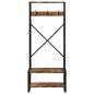Preview: Kleiderst?nder Mehrfarbig 80x40x190 cm Altholz Massivholz