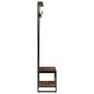 Preview: Kleiderst?nder Mehrfarbig 80x40x190 cm Altholz Massivholz