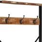 Preview: Kleiderst?nder Mehrfarbig 80x40x190 cm Altholz Massivholz