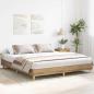 Preview: Bettgestell ohne Matratze Artisan-Eiche 160x200cm Holzwerkstoff