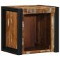 Preview: Nachttische 2 Stk. Mehrfarbig 40x35x40 cm Altholz Massivholz