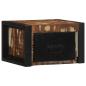 Preview: Nachttische 2 Stk. Mehrfarbig 40x35x25 cm Altholz Massivholz