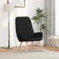 Preview: ARDEBO.de - Relaxsessel Schwarz Stoff