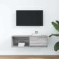Preview: TV-Schrank Grau Sonoma 80x31x25,5 cm Holzwerkstoff