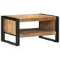Preview: Couchtisch 70x50x38 cm Raues Massivholz Mango