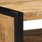 Preview: Couchtisch 70x50x38 cm Raues Massivholz Mango