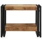 Preview: Couchtisch 50x50x38 cm Raues Massivholz Mango