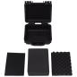 Preview: Gefahrgutkoffer Schwarz 27x24,6x12,4 cm