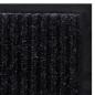 Preview: Türmatte Schwarz 90 x 60 cm PVC