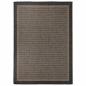Preview: ARDEBO.de - Outdoor-Teppich Flachgewebe 120x170 cm Dunkelbraun