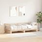 Preview: ARDEBO.de - Tagesbett mit Ausziehbett ohne Matratze 80x200 cm