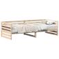 Preview: Tagesbett ohne Matratze 80x200 cm Massivholz Kiefer